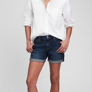 NWT 5" Mid Rise Girlfriend Denim Shorts with Washwell size 27 Tall
